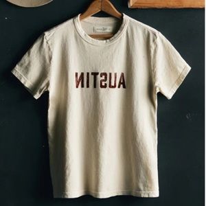 the "austin" tee in vintage white